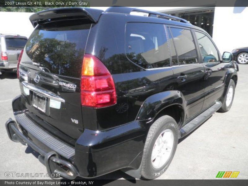 Black Onyx / Dark Gray 2007 Lexus GX 470