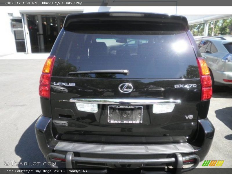Black Onyx / Dark Gray 2007 Lexus GX 470