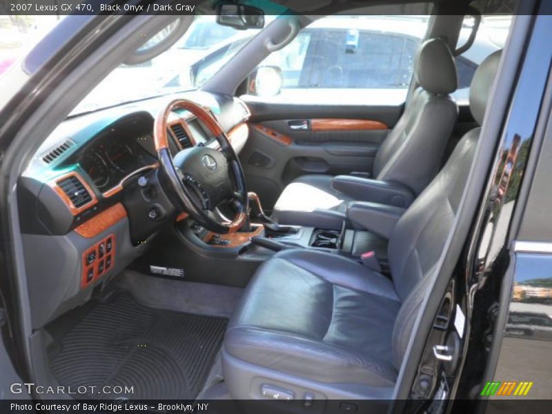 Black Onyx / Dark Gray 2007 Lexus GX 470