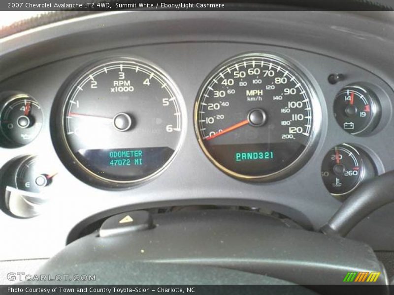  2007 Avalanche LTZ 4WD LTZ 4WD Gauges