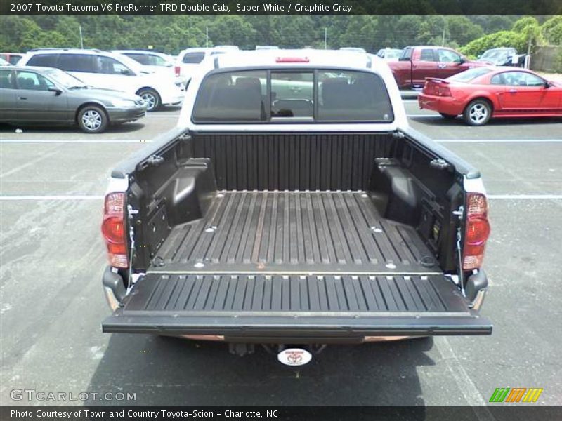 Super White / Graphite Gray 2007 Toyota Tacoma V6 PreRunner TRD Double Cab