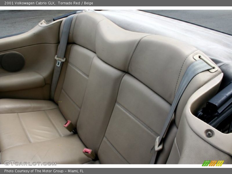 Tornado Red / Beige 2001 Volkswagen Cabrio GLX