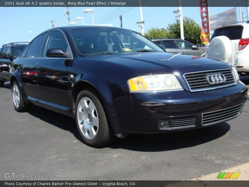 Ming Blue Pearl Effect / Melange 2001 Audi A6 4.2 quattro Sedan