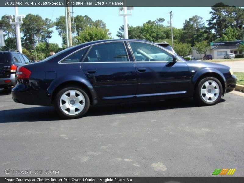  2001 A6 4.2 quattro Sedan Ming Blue Pearl Effect