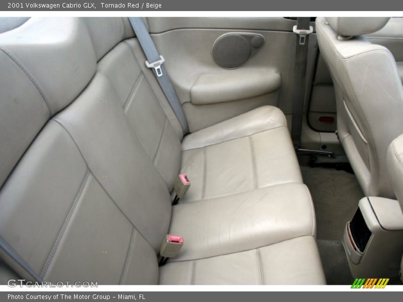 Tornado Red / Beige 2001 Volkswagen Cabrio GLX
