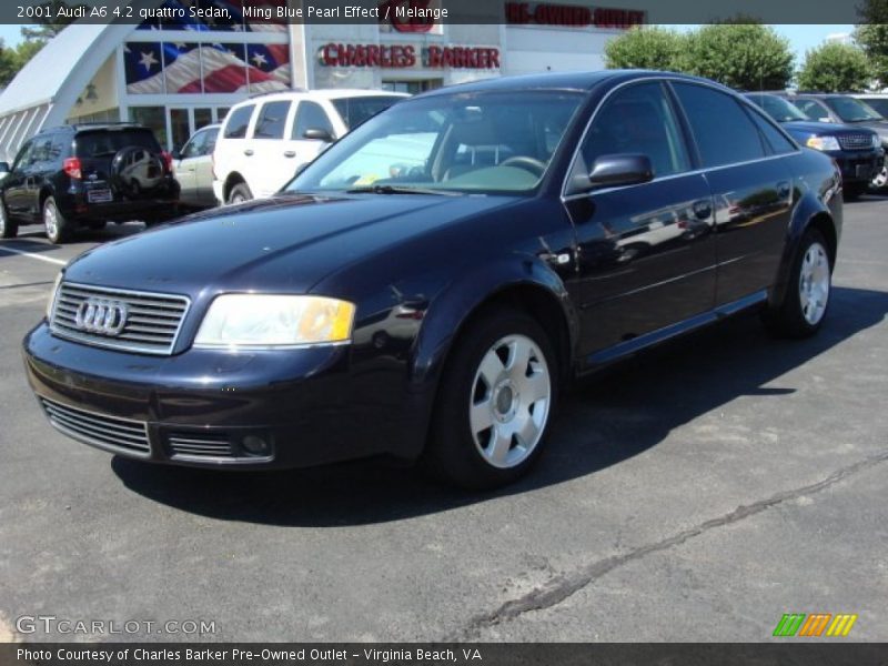 Ming Blue Pearl Effect / Melange 2001 Audi A6 4.2 quattro Sedan