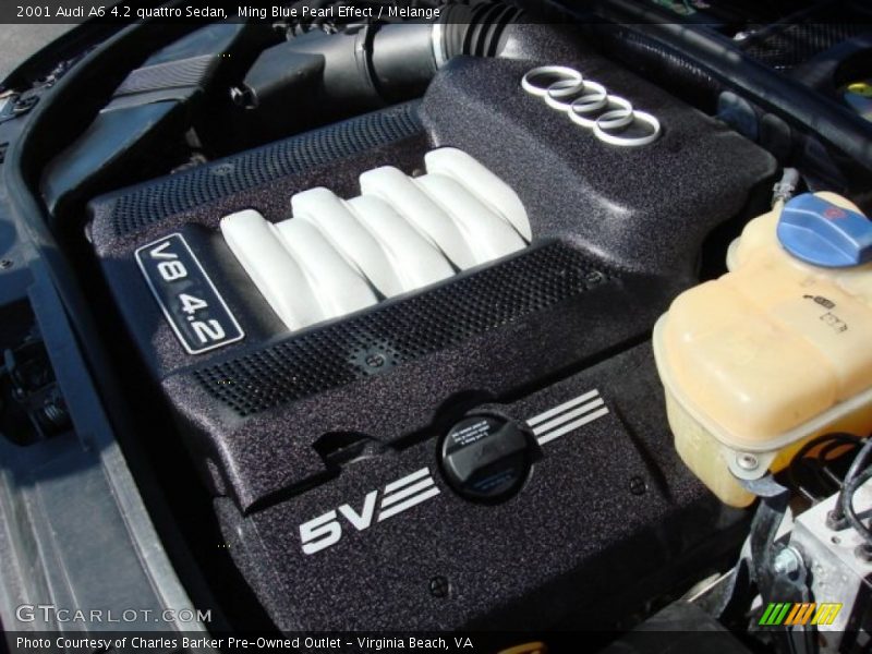  2001 A6 4.2 quattro Sedan Engine - 4.2 Liter DOHC 40-Valve V8