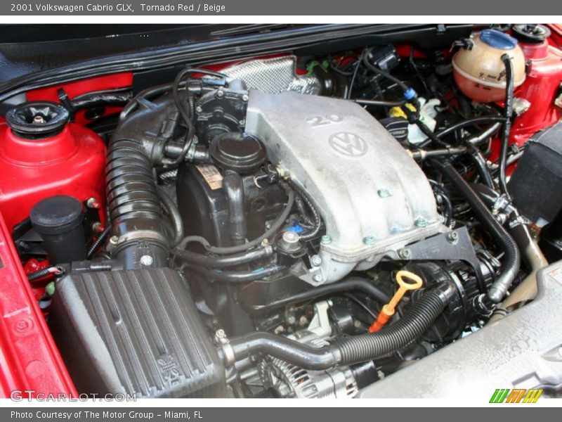  2001 Cabrio GLX Engine - 2.0 Liter SOHC 8-Valve 4 Cylinder