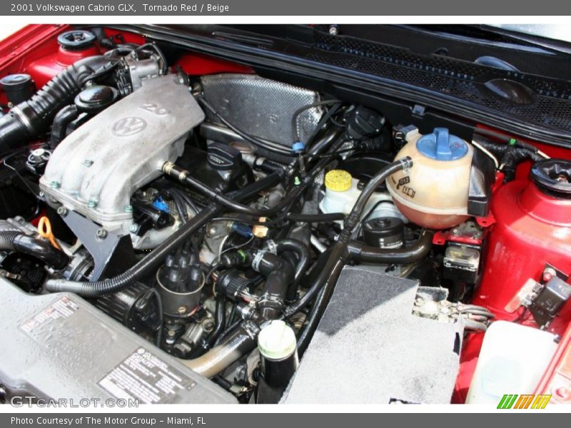 Tornado Red / Beige 2001 Volkswagen Cabrio GLX