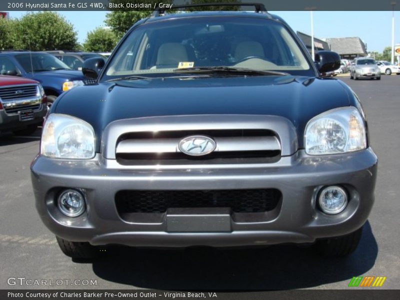 Black Obsidian / Gray 2006 Hyundai Santa Fe GLS 4WD