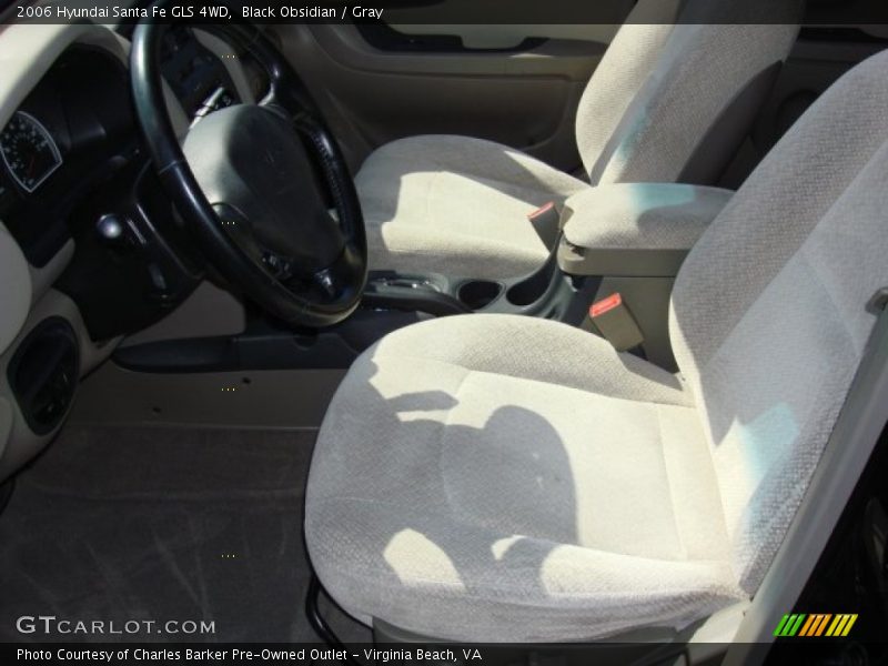 Black Obsidian / Gray 2006 Hyundai Santa Fe GLS 4WD