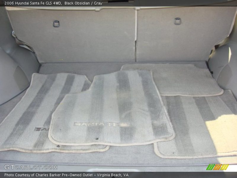 Black Obsidian / Gray 2006 Hyundai Santa Fe GLS 4WD