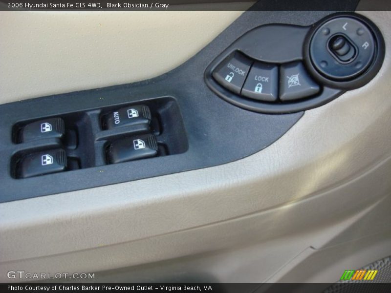 Black Obsidian / Gray 2006 Hyundai Santa Fe GLS 4WD