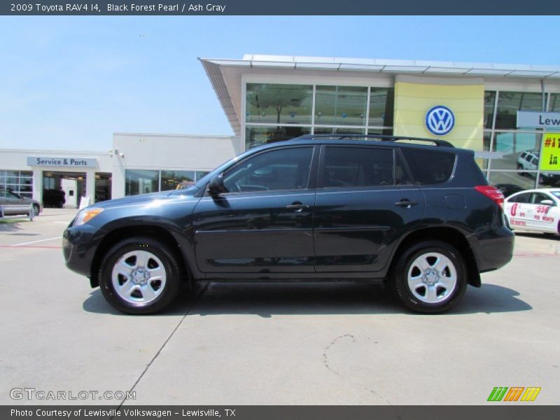 Black Forest Pearl / Ash Gray 2009 Toyota RAV4 I4