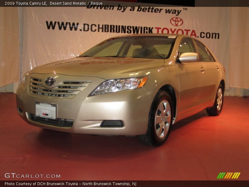 Desert Sand Metallic / Bisque 2009 Toyota Camry LE