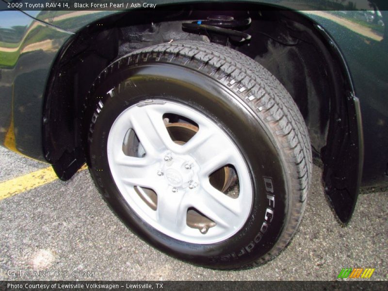 Black Forest Pearl / Ash Gray 2009 Toyota RAV4 I4
