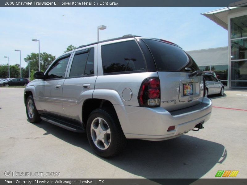 Silverstone Metallic / Light Gray 2008 Chevrolet TrailBlazer LT