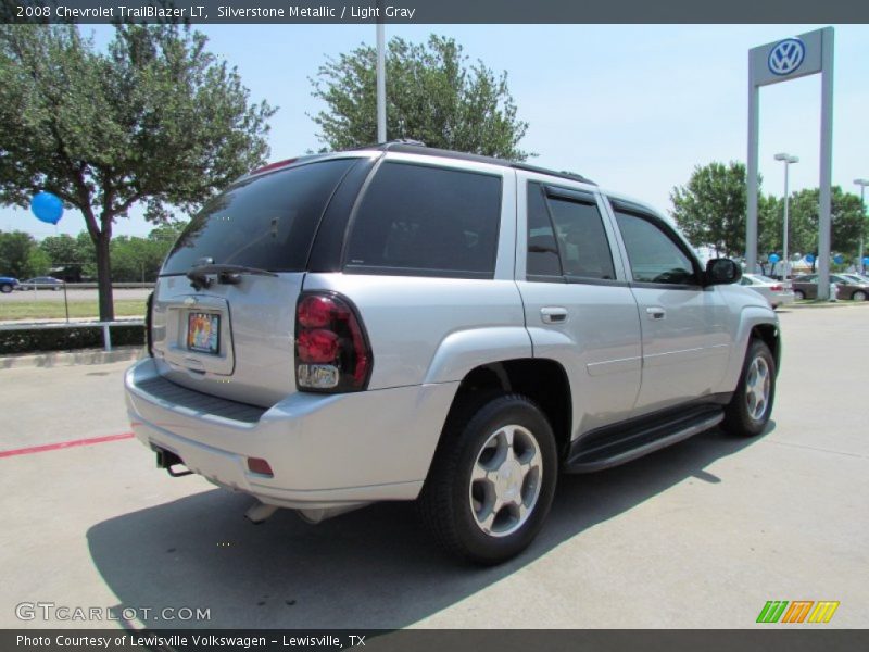 Silverstone Metallic / Light Gray 2008 Chevrolet TrailBlazer LT