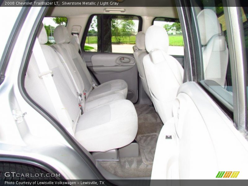Silverstone Metallic / Light Gray 2008 Chevrolet TrailBlazer LT