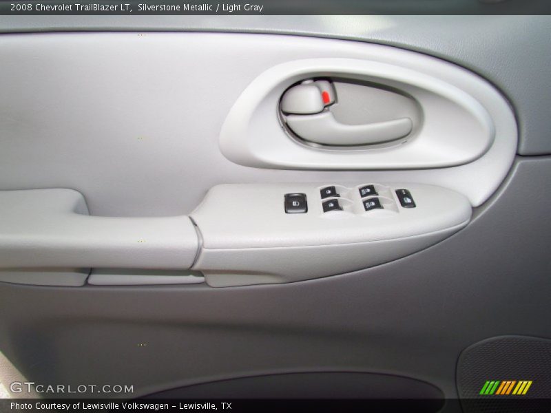 Silverstone Metallic / Light Gray 2008 Chevrolet TrailBlazer LT