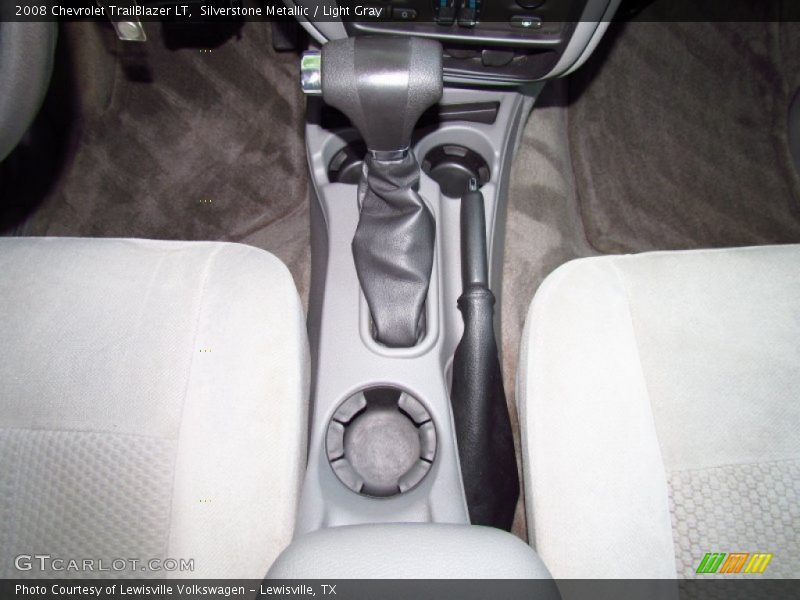 Silverstone Metallic / Light Gray 2008 Chevrolet TrailBlazer LT
