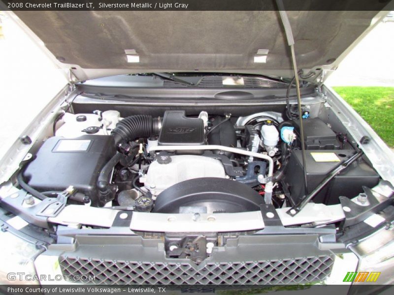 Silverstone Metallic / Light Gray 2008 Chevrolet TrailBlazer LT