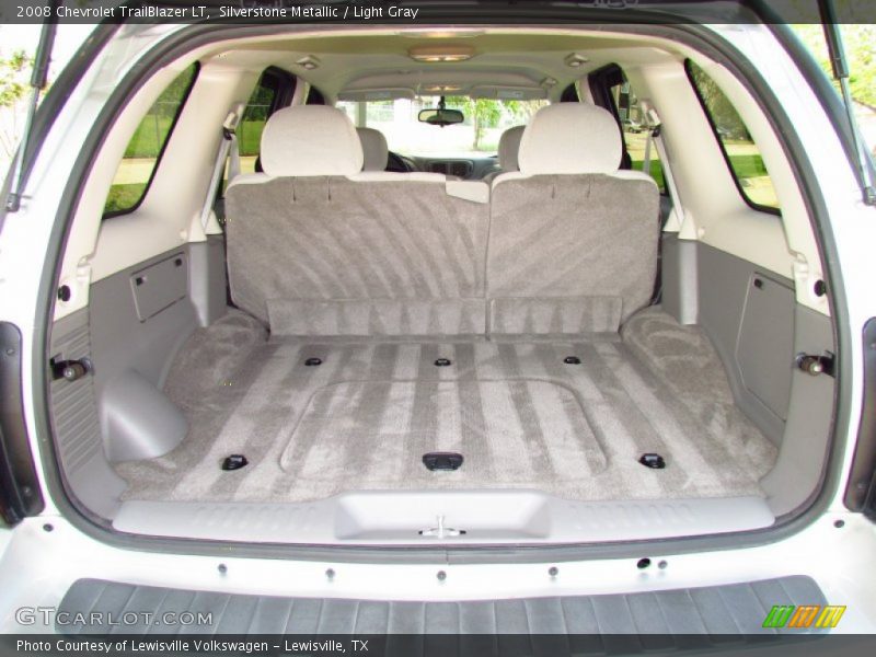 Silverstone Metallic / Light Gray 2008 Chevrolet TrailBlazer LT
