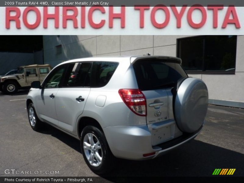 Classic Silver Metallic / Ash Gray 2009 Toyota RAV4 4WD