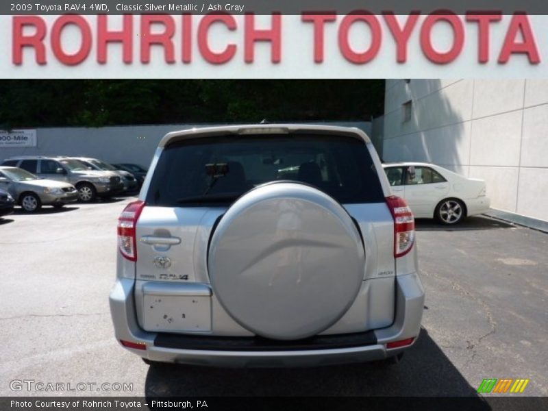Classic Silver Metallic / Ash Gray 2009 Toyota RAV4 4WD