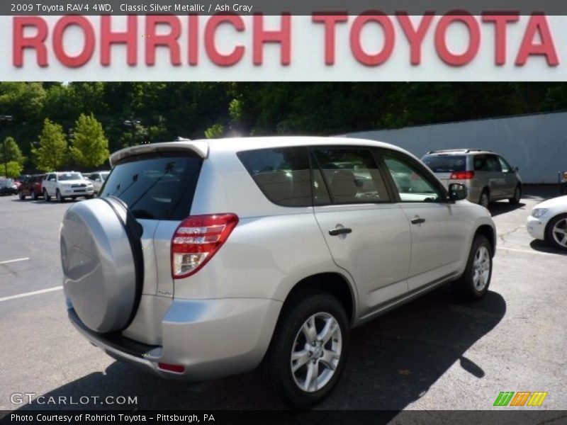 Classic Silver Metallic / Ash Gray 2009 Toyota RAV4 4WD