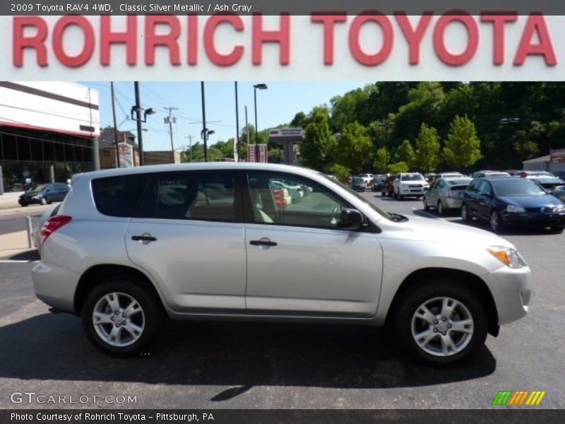 Classic Silver Metallic / Ash Gray 2009 Toyota RAV4 4WD