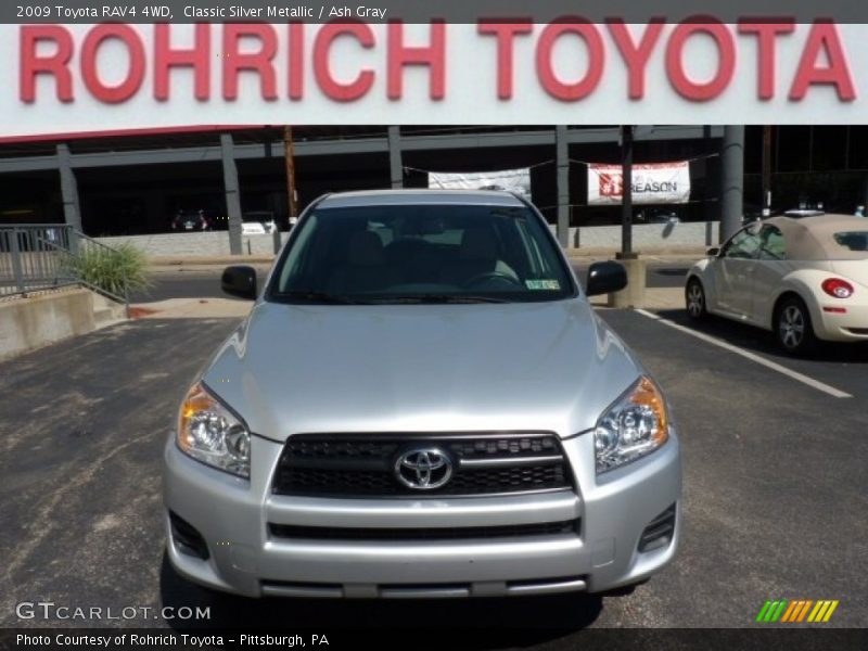 Classic Silver Metallic / Ash Gray 2009 Toyota RAV4 4WD