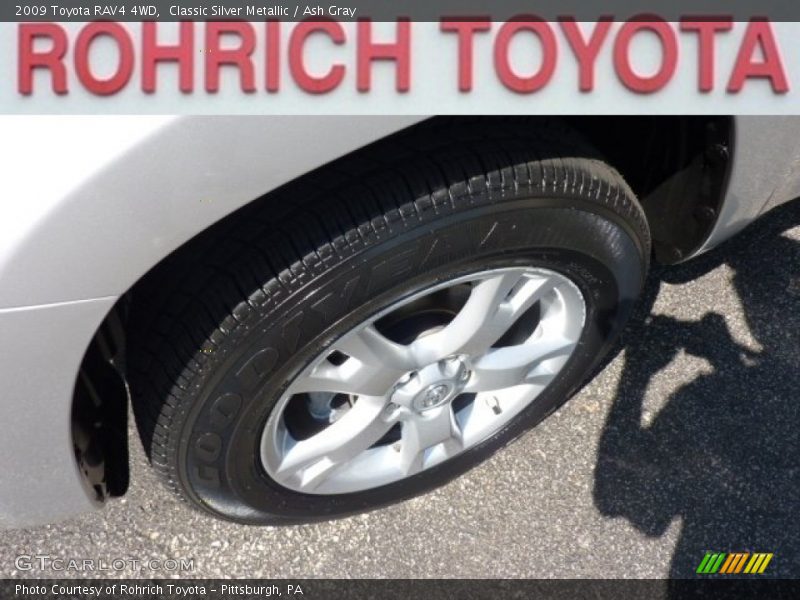 Classic Silver Metallic / Ash Gray 2009 Toyota RAV4 4WD
