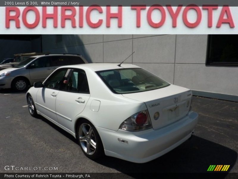 White Diamond / Ivory 2001 Lexus IS 300