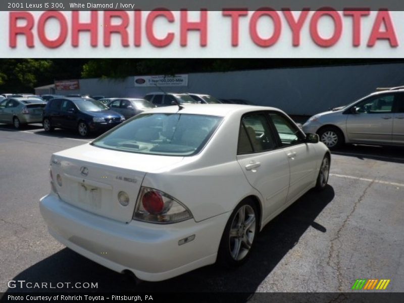 White Diamond / Ivory 2001 Lexus IS 300