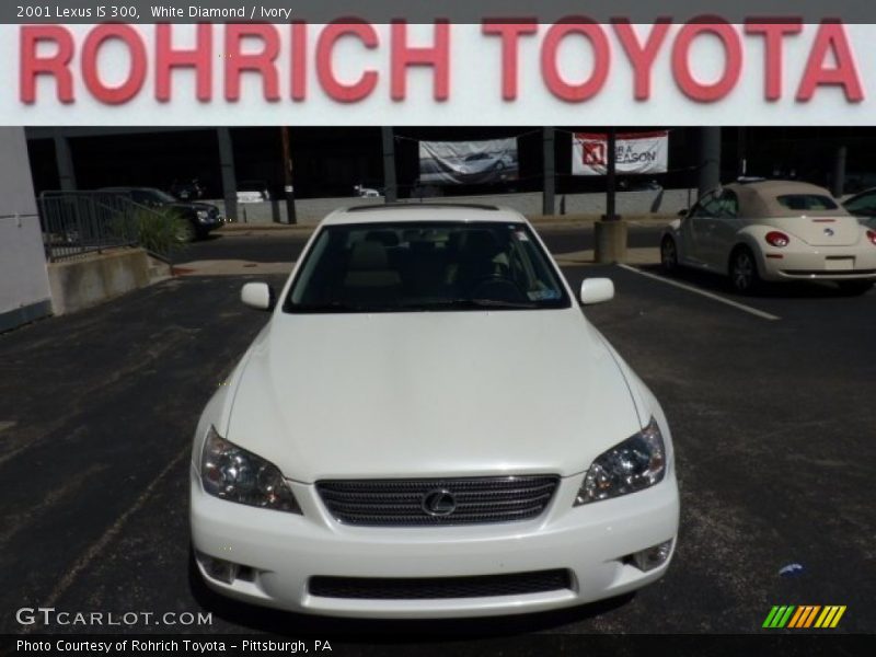 White Diamond / Ivory 2001 Lexus IS 300