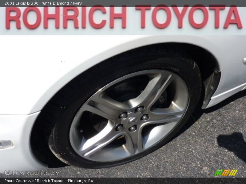 White Diamond / Ivory 2001 Lexus IS 300