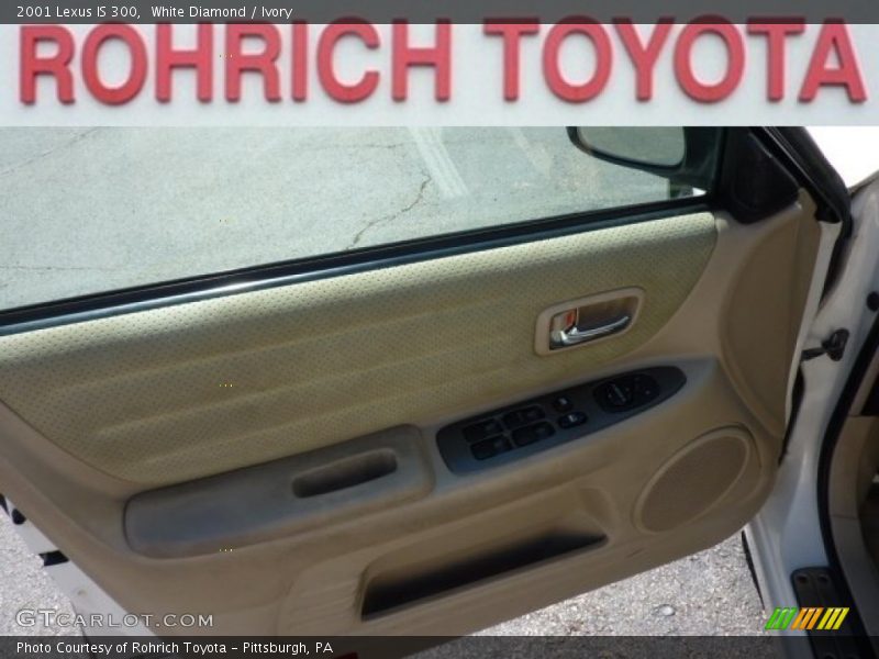 White Diamond / Ivory 2001 Lexus IS 300