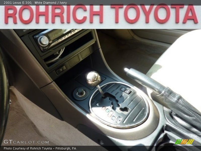 White Diamond / Ivory 2001 Lexus IS 300