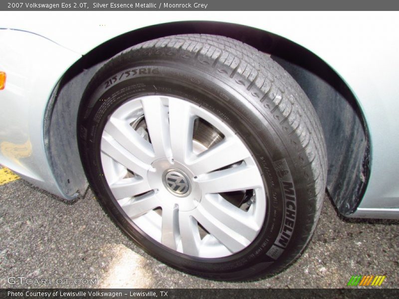 Silver Essence Metallic / Moonrock Grey 2007 Volkswagen Eos 2.0T