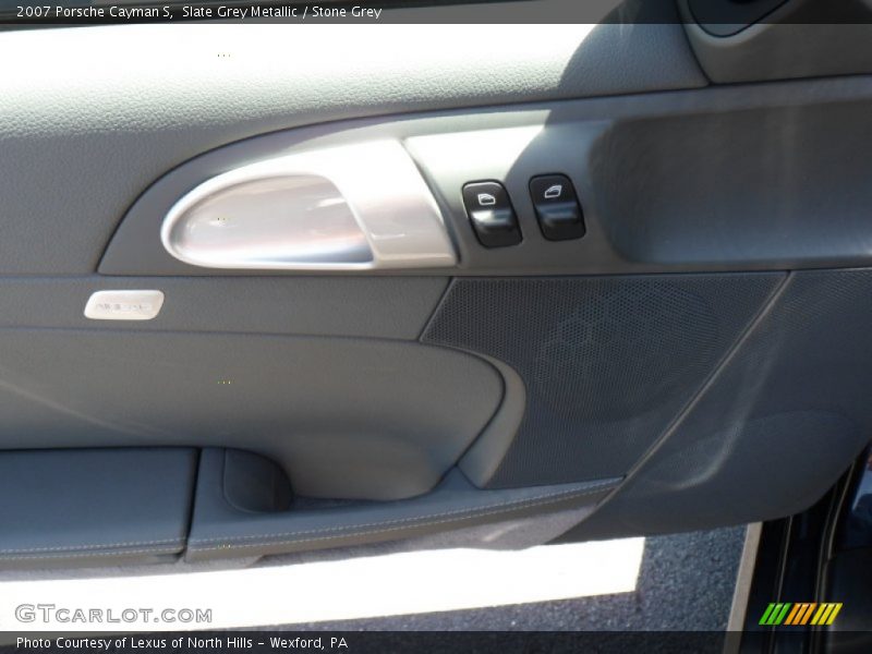 Slate Grey Metallic / Stone Grey 2007 Porsche Cayman S