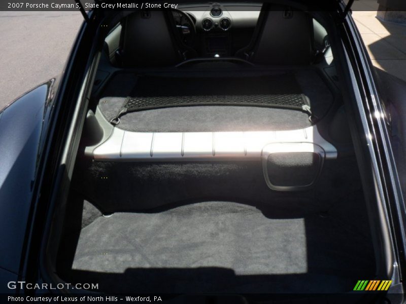 Slate Grey Metallic / Stone Grey 2007 Porsche Cayman S