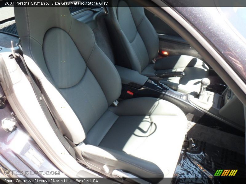  2007 Cayman S Stone Grey Interior