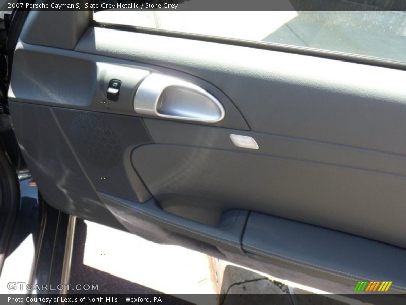 Slate Grey Metallic / Stone Grey 2007 Porsche Cayman S