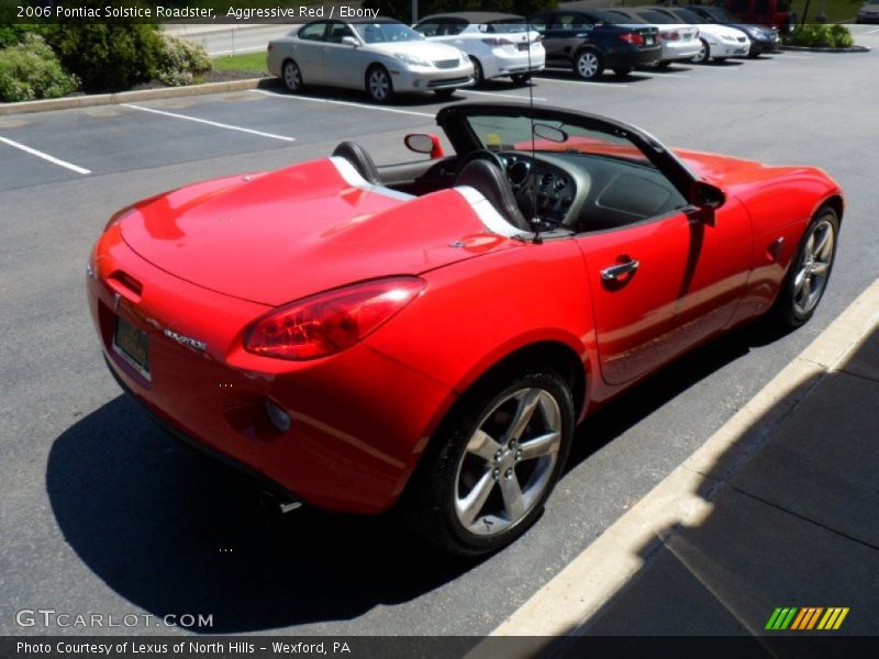 Aggressive Red / Ebony 2006 Pontiac Solstice Roadster