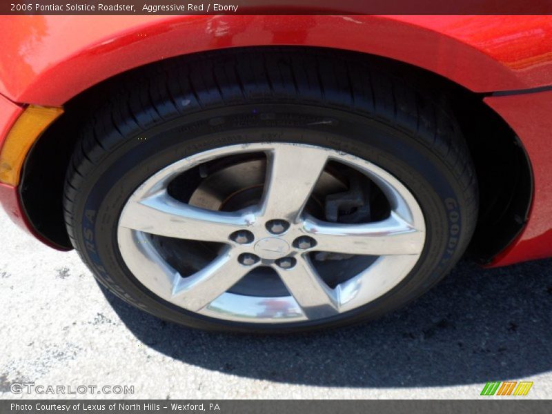 Aggressive Red / Ebony 2006 Pontiac Solstice Roadster