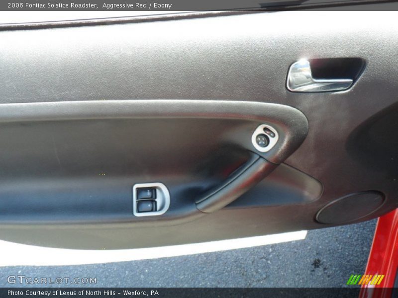 Aggressive Red / Ebony 2006 Pontiac Solstice Roadster