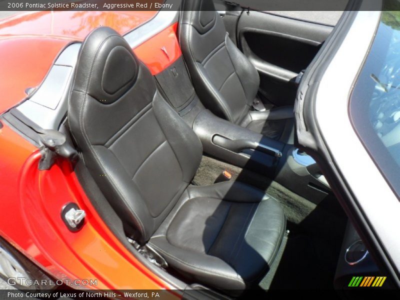 Aggressive Red / Ebony 2006 Pontiac Solstice Roadster