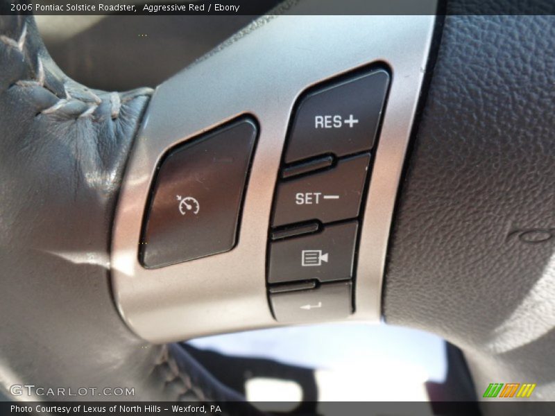 Aggressive Red / Ebony 2006 Pontiac Solstice Roadster