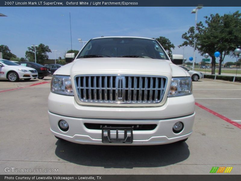 Oxford White / Light Parchment/Espresso 2007 Lincoln Mark LT SuperCrew